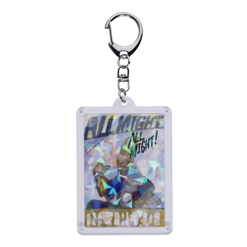 僕のヒーローアカデミア』オールマイトのサイン入りキーホルダー