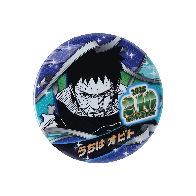 NARUTO－ナルト－』バースデイ缶バッジ うちはオビト BE1