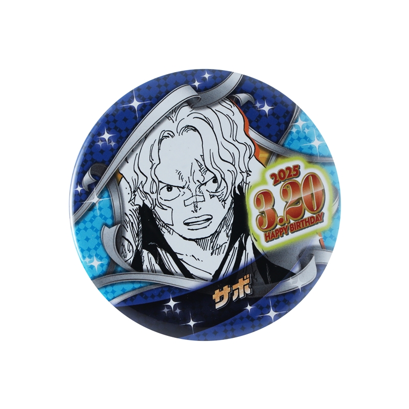 ONE PIECE』バースデイ缶バッジ サボ BE1: アクセサリー類