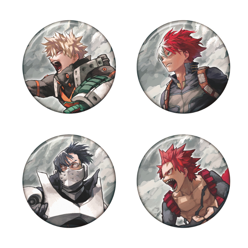 僕のヒーローアカデミア』コレクション缶バッジ KEY VISUAL