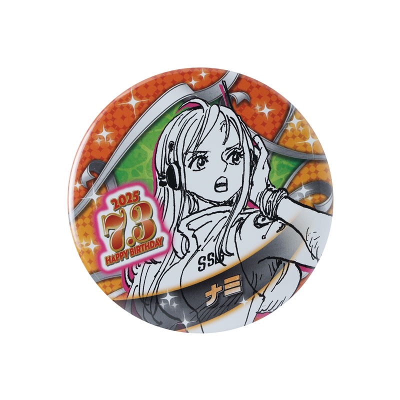 ONE PIECE』バースデイ缶バッジ ナミ BE3: アクセサリー類