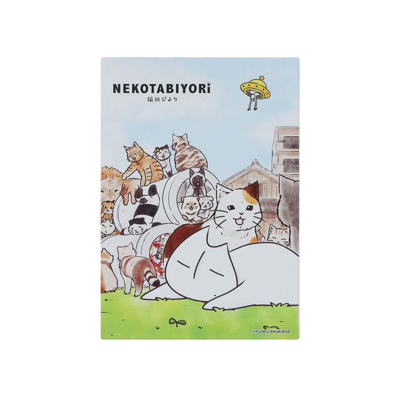 猫田びより』フルカラーアートボード（久楽先生描き下ろしイラスト