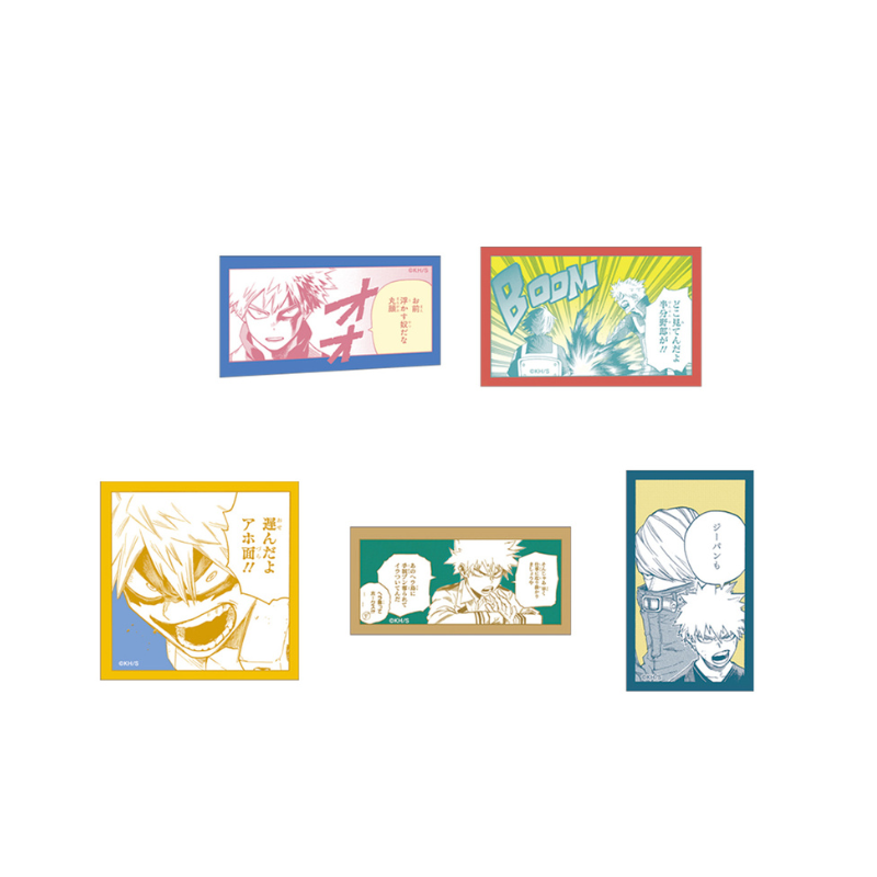 僕のヒーローアカデミア』爆豪勝己の雑魚どもへの呼び名コマステッカー