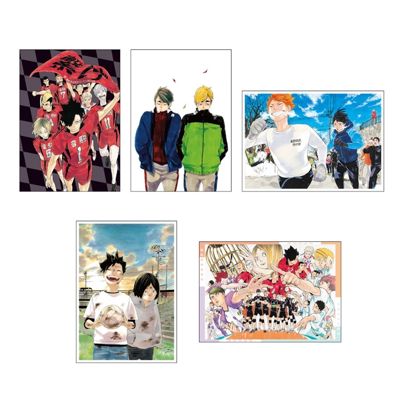 ハイキュー！！』ポストカードブック （キービジュアル＆カラー