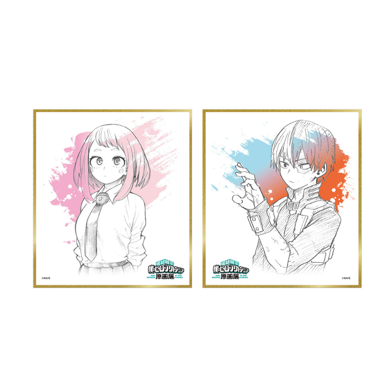 僕のヒーローアカデミア』色紙コレクション （全8種／ランダム1種