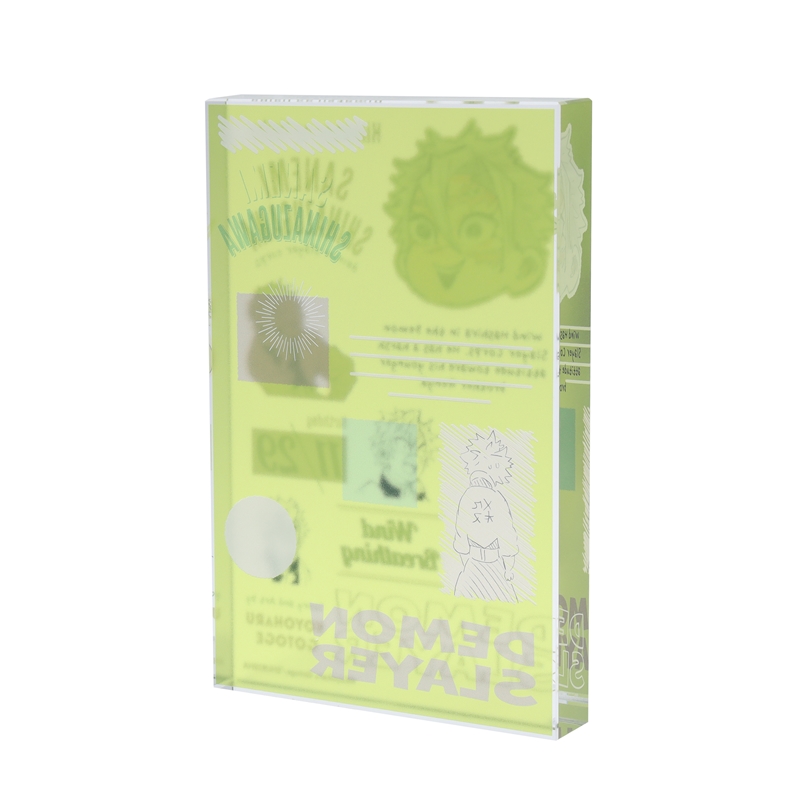 鬼滅の刃』アクリルブロック “HEROES” 不死川実弥 BD4: 装飾