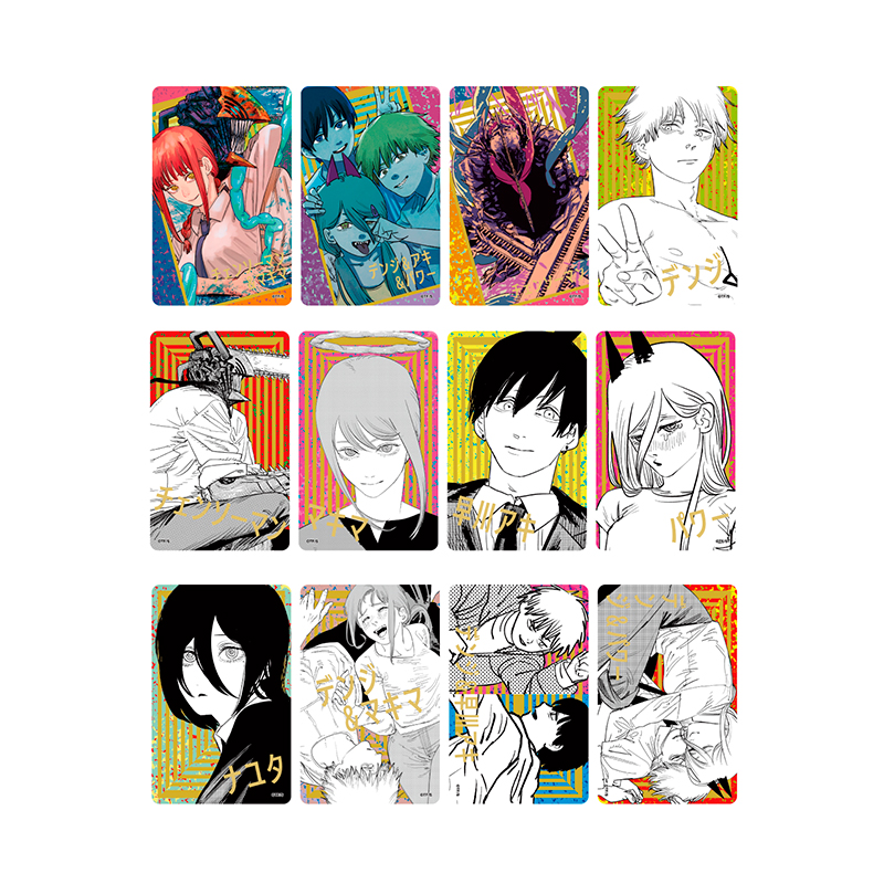 チェンソーマン』箔押しクリアカードコレクション 12枚セット 第1弾