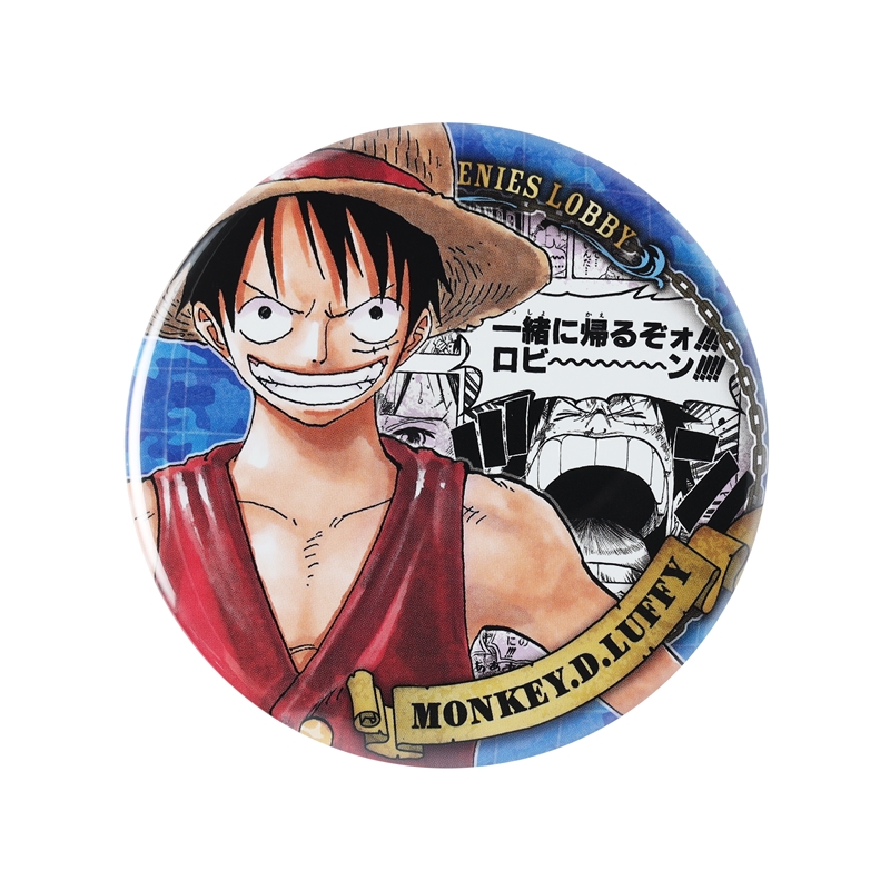 ワンピース onepiece ホログラム缶バッジ エグへ ルフィ 30個