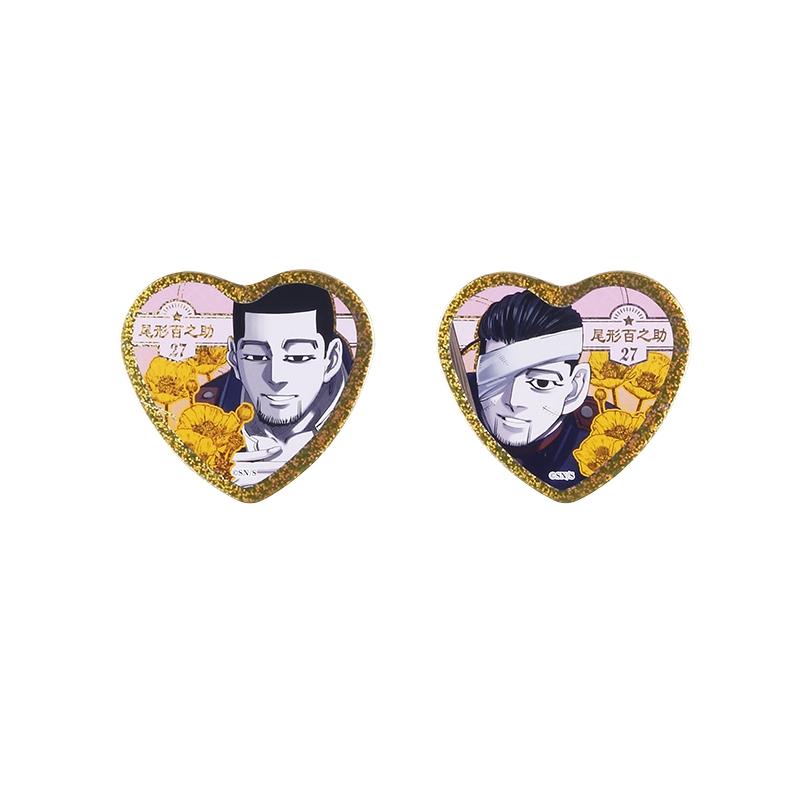 ゴールデンカムイ』鶴見篤四郎の「愛です」缶バッジ第2弾（全10種＋