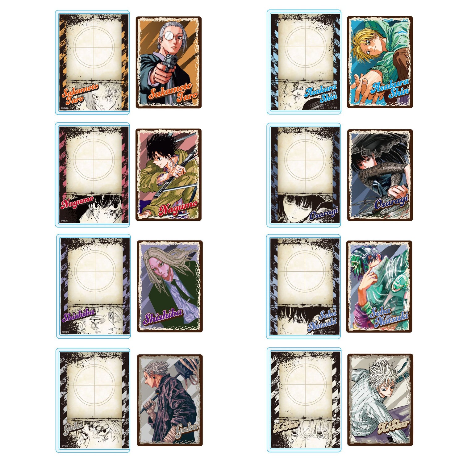 SAKAMOTO DAYS』キャラカードコレクション カードケース付き 第1弾