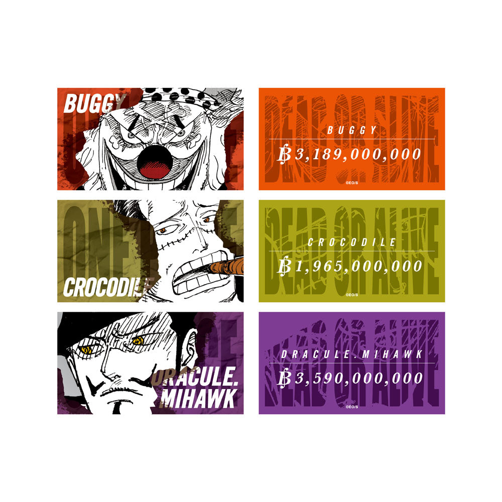 ONE PIECE』キャラクターズコレクションカード3枚入り（全7組