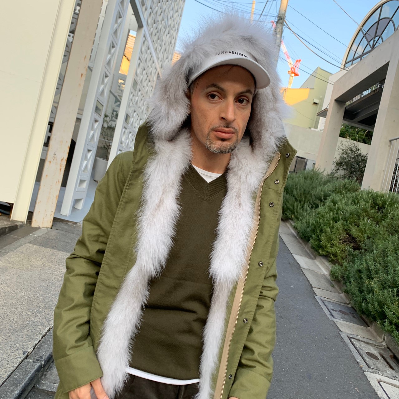 即完御免。妖艶モッズコート -FUR MODS COAT- | junhashimoto