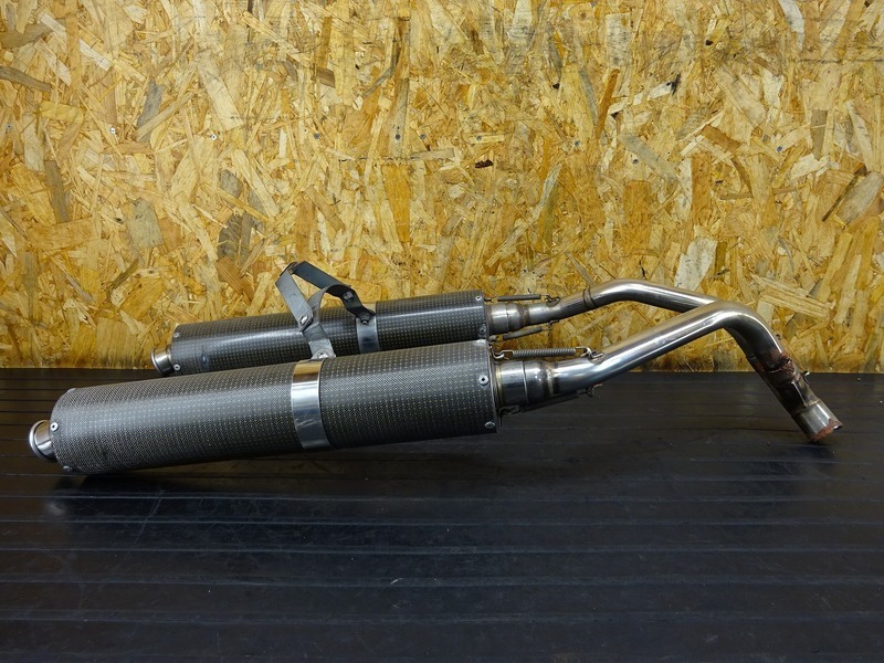 201223】ホーネット250(MC31-1252)□ 社外サイレンサー スリップオン