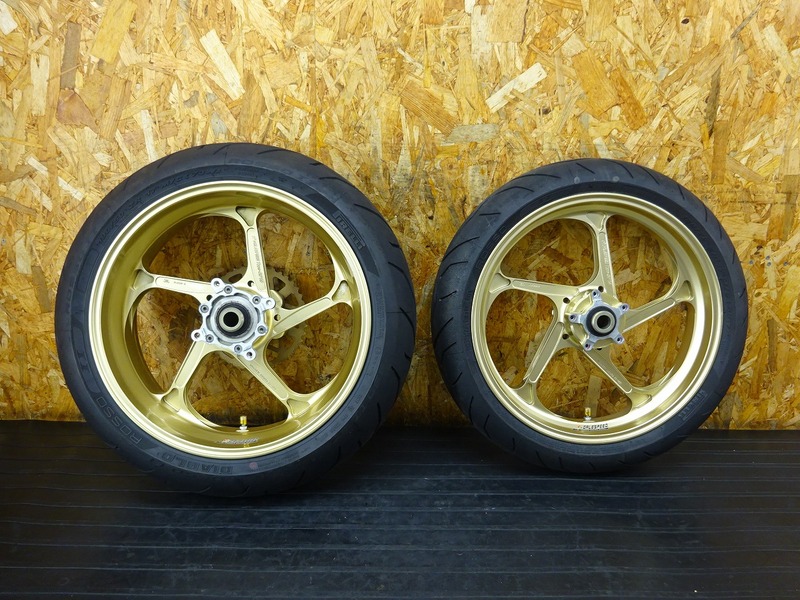 2013年式 ZX14R 純正ホイール前後セット 2013年式 ZX14R 純正ホイール