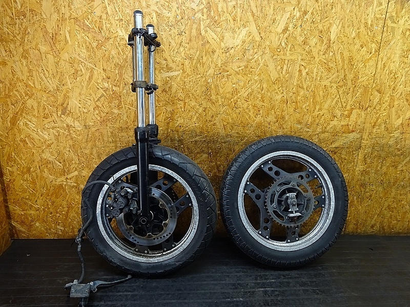 180808.H】VT250F(MC08-1138)○ 足回り前後セット フロントホイール