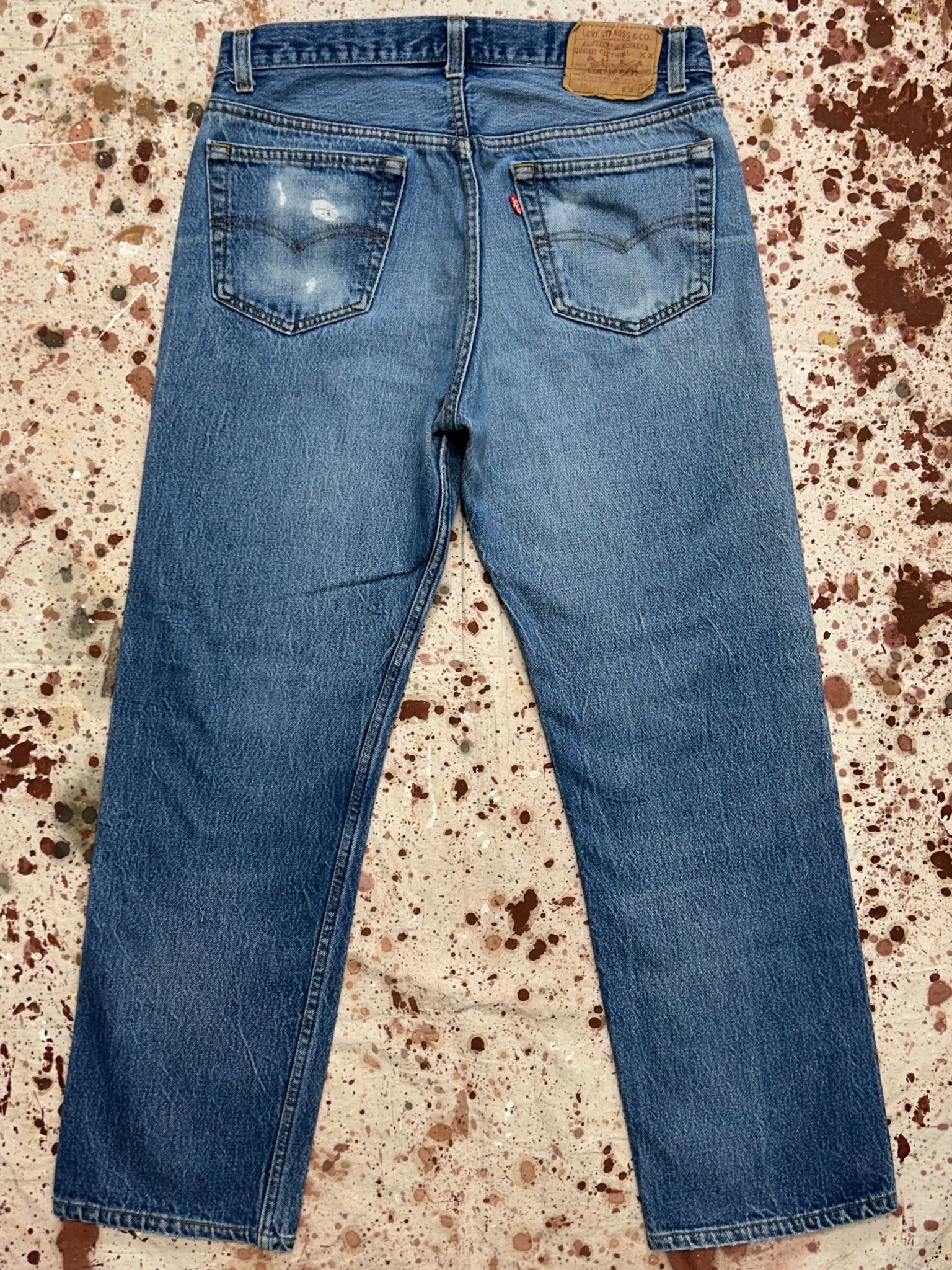 Vintage USA Levi's 501xx Transitional Superwash Denim Jeans