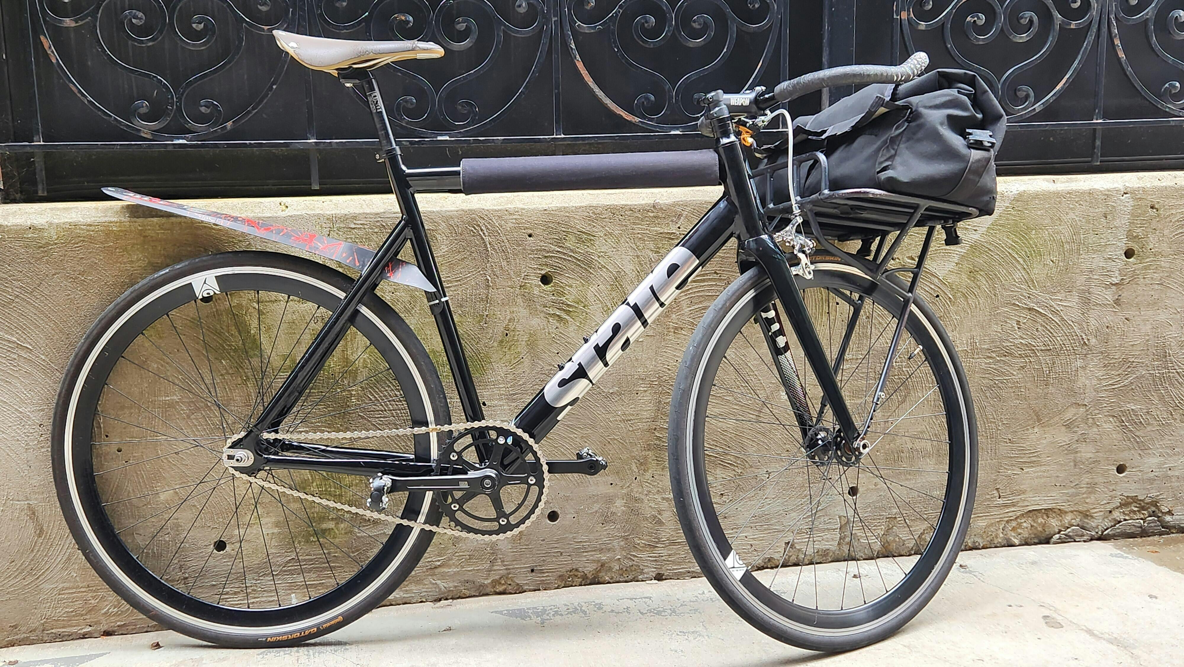 State Bicycle Co. 6061 Black Label v3 - Frame Set - Black / Mirror