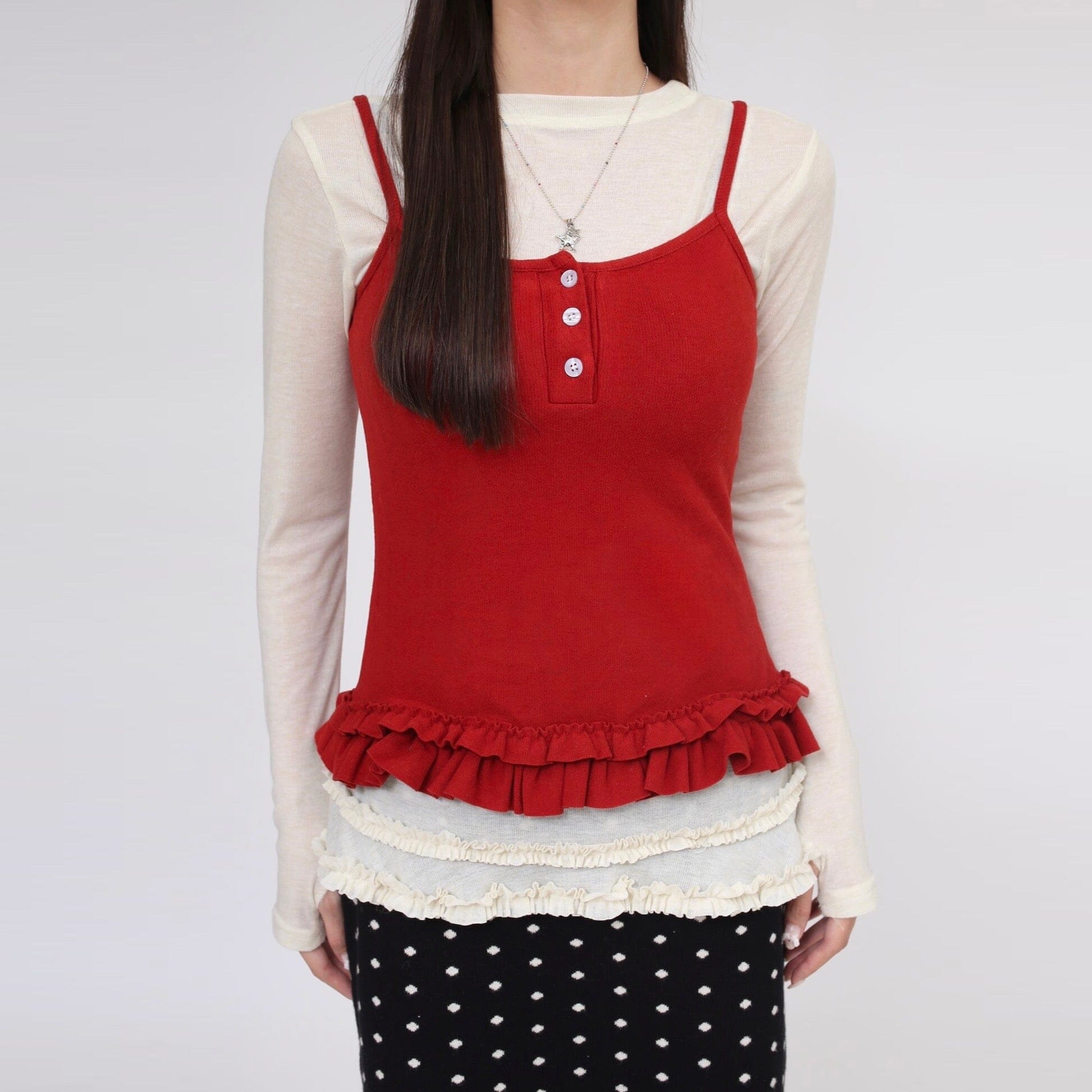 layered-frill-camisole-set-