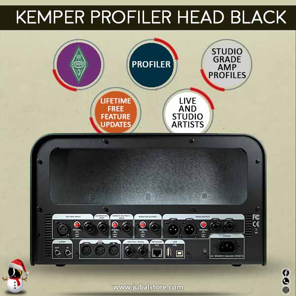 Kemper Profiler Head – Black – Jubal Store