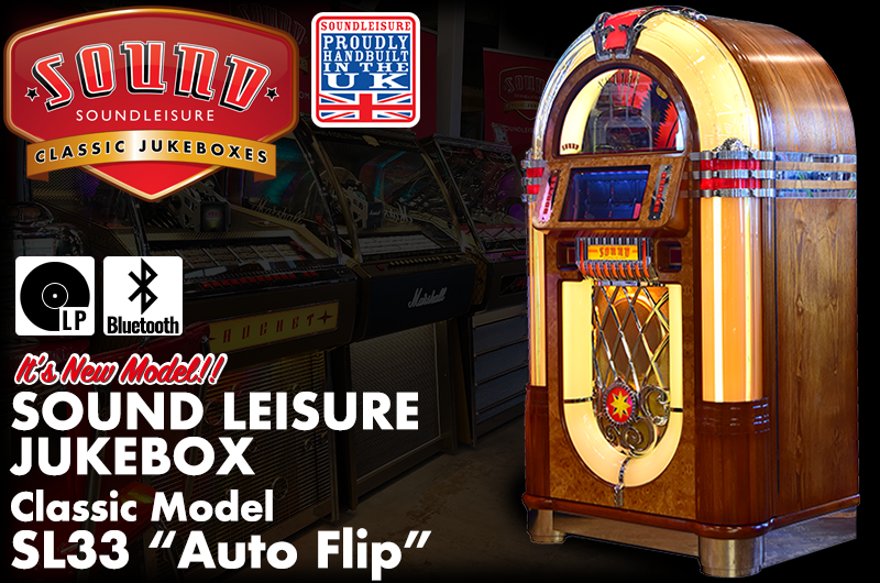 SOUND LEISURE JUKEBOX SL33(JB-300L) | FLAT4｜VINTAGE JUKEBOX