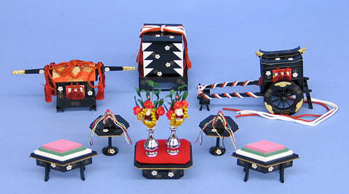 ひな道具6点、7点、9点セット – 寿鳳人形の東芸