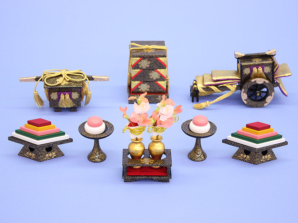 ひな道具6点、7点、9点セット – 寿鳳人形の東芸