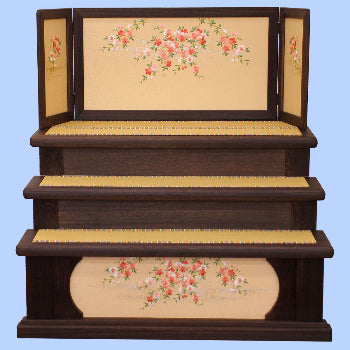 屏風付き木製段単品販売 – 寿鳳人形の東芸
