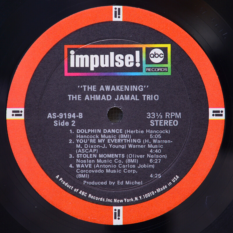 The Ahmad Jamal Trio - The Awakening