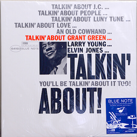 TALKIN' ABOUT! - GRANT GREEN | ジャズレコード通販・買取のジャスト