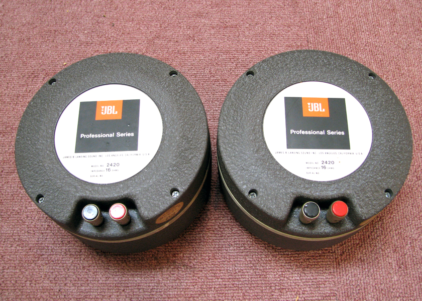 JBL 2420 16Ω ドライバー - 中古オーディオの販売や買取ならジャスト