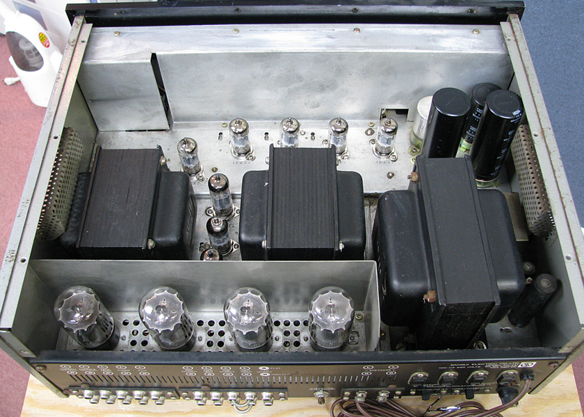 SANSUI(サンスイ) AU-111 真空管プリメインアンプ - 中古オーディオの