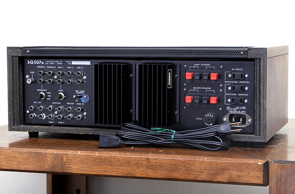 LUXMAN ラックスマン SQ507X プリメインアンプ - 中古オーディオの販売