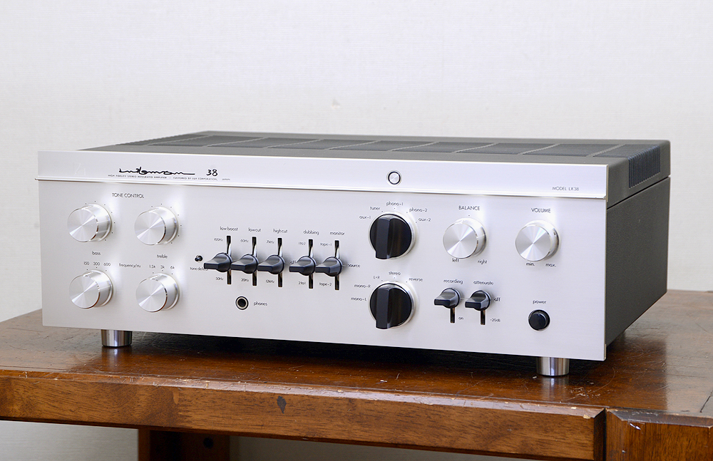 LUXMAN ラックスマン LX38 管球式プリメインアンプ - 中古オーディオの