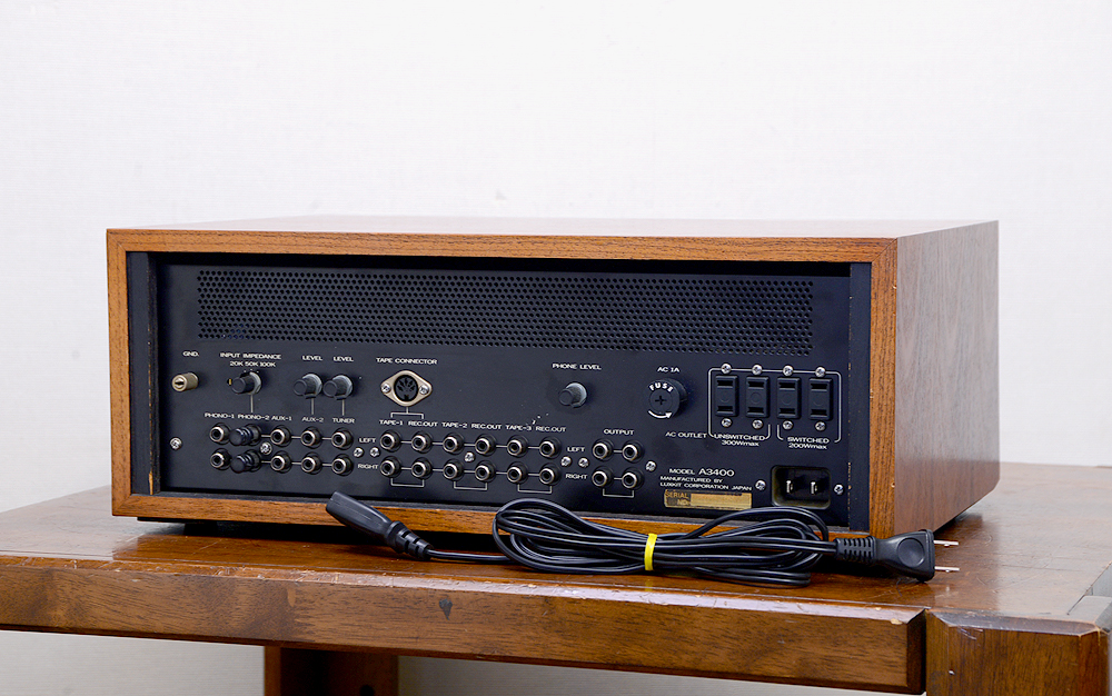 LUXKIT ラックスキット A3400 真空管コントロールアンプ メンテナンス