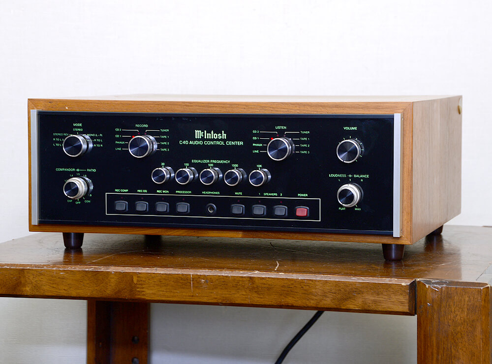 McIntosh C40 コントロールセンター / 札幌の中古オーディオ・レコード