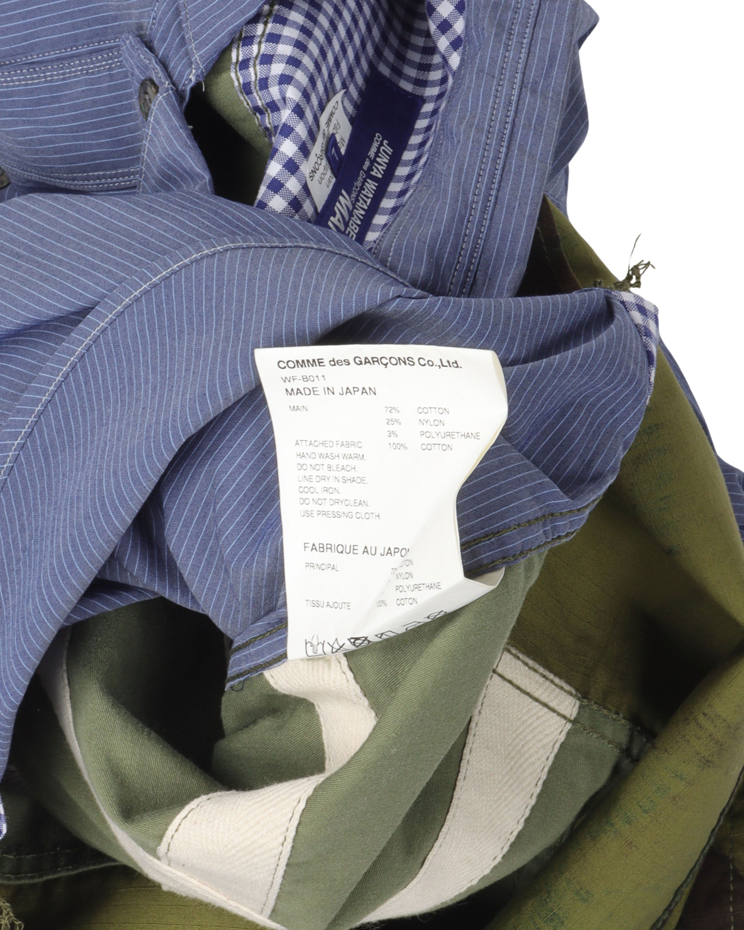 Junya Watanabe Comme Des Garcons Hybrid Shirt – Justin Reed