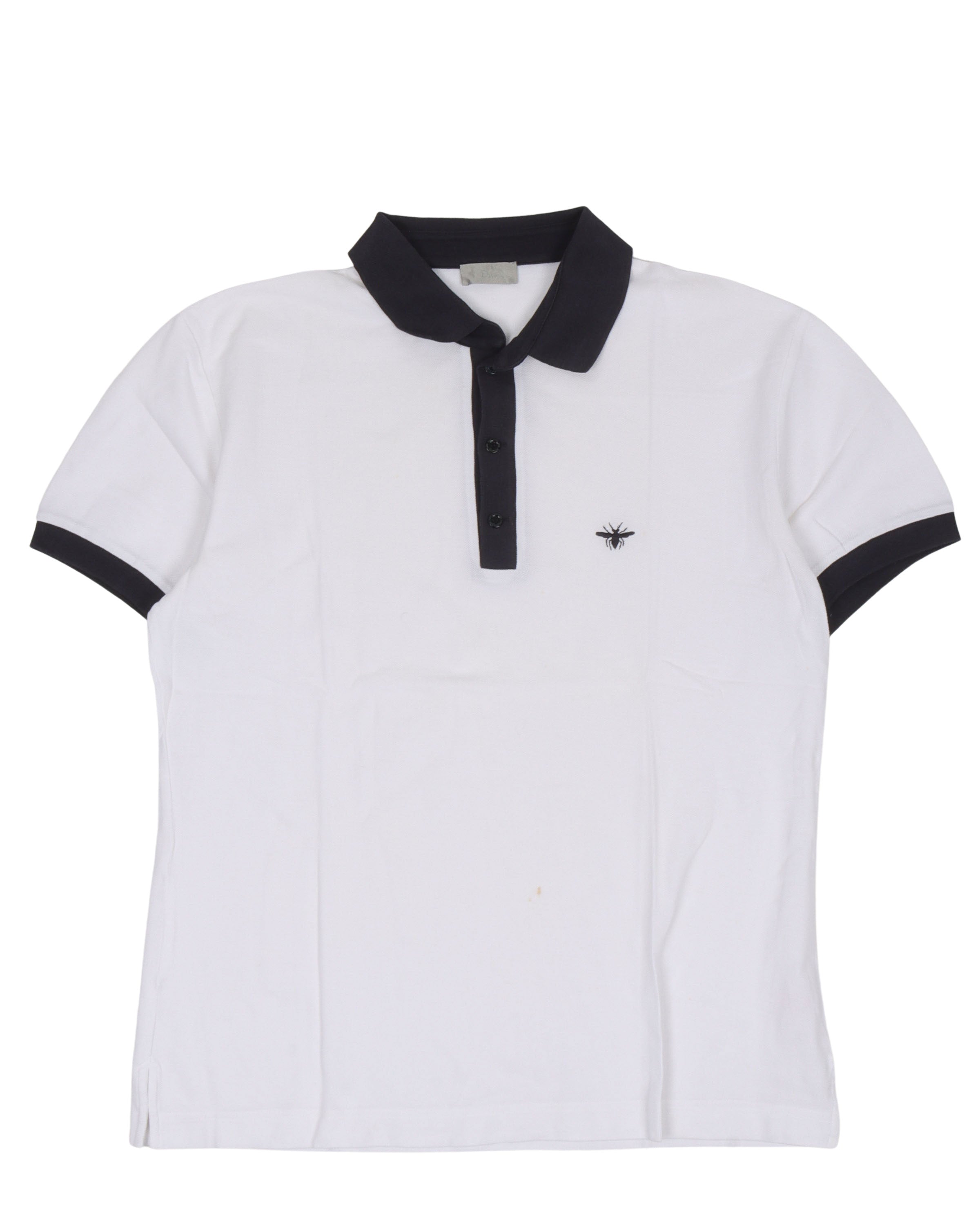 Dior Embroidered Bee Polo Shirt – Justin Reed