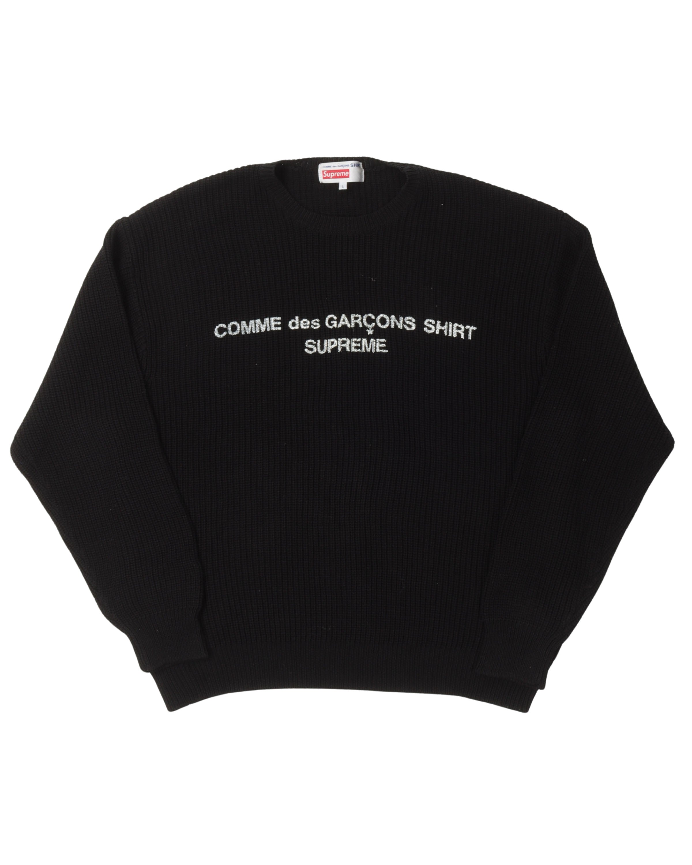 Supreme Comme des Garcons SHIRT Sweater – Justin Reed