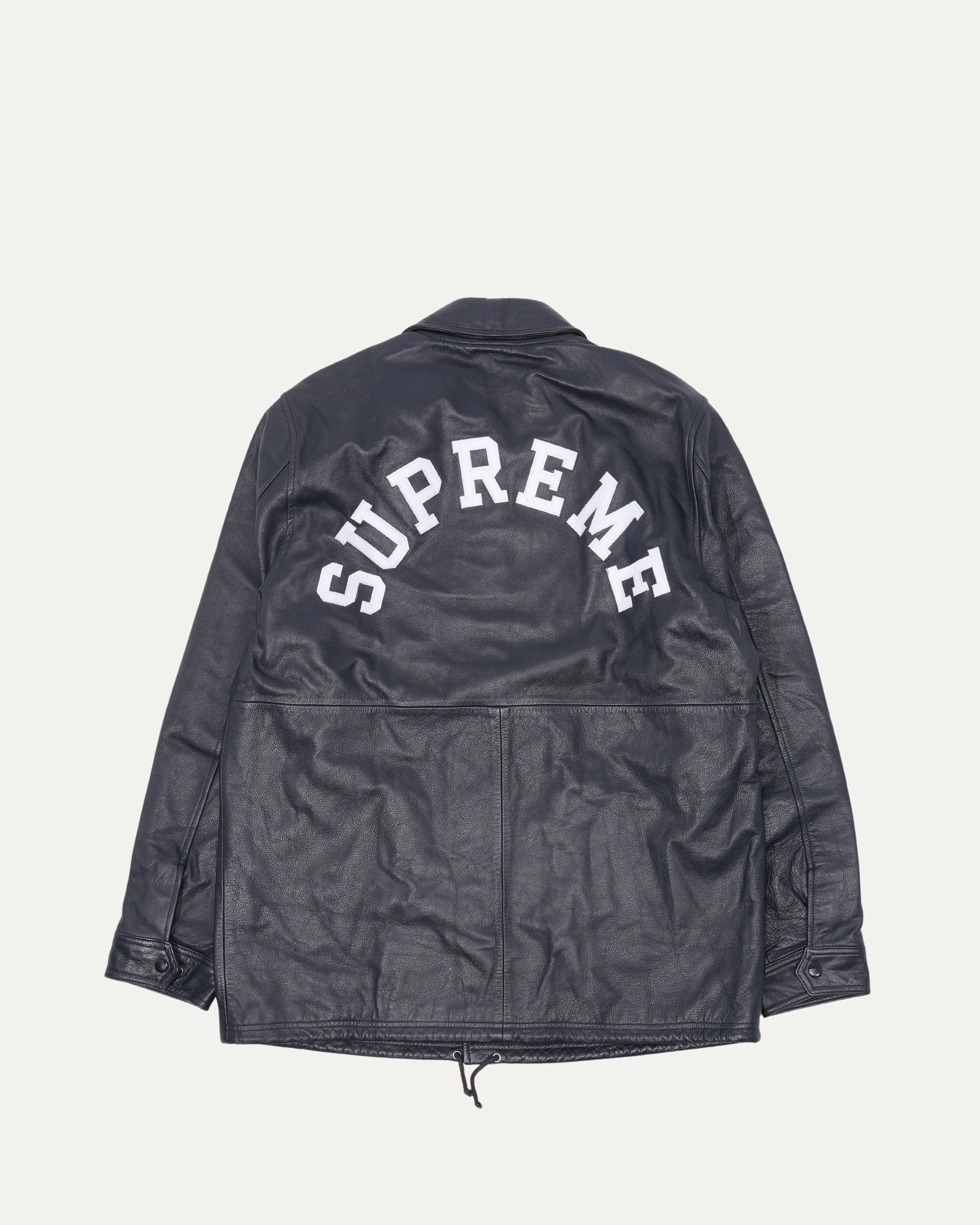 Supreme Champion Leather Coaches Jacket – Justin Reed
