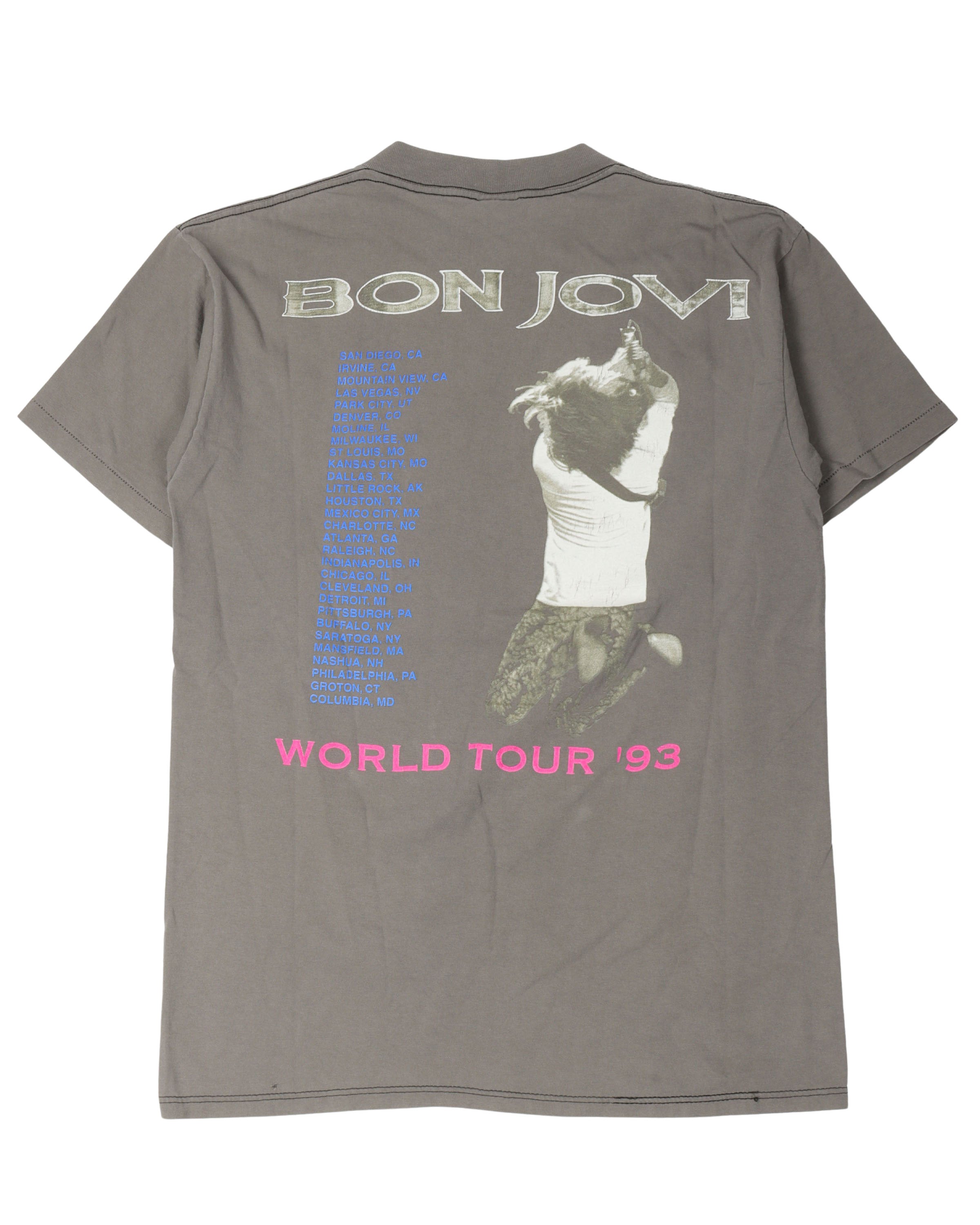 Vintage Bon Jovi 1993 Tour T-Shirt – Justin Reed