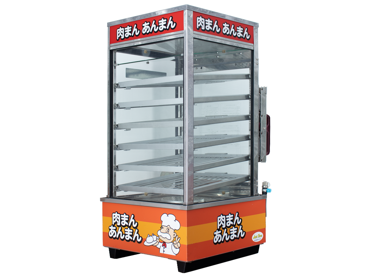 肉まん蒸し器（中華まんじゅう蒸し器）54個収納 | スチーマー