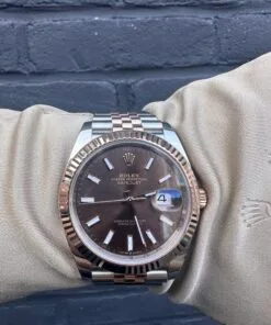 Rolex Datejust 126331 Chocolate Index Dial 41mm - WORN 2020