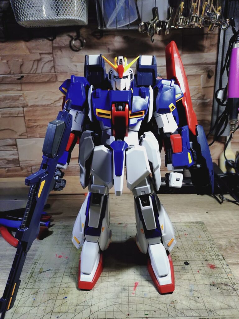 素組じゃ不十分!?】ついに入手『PG Zガンダム』を徹底改修・塗装して