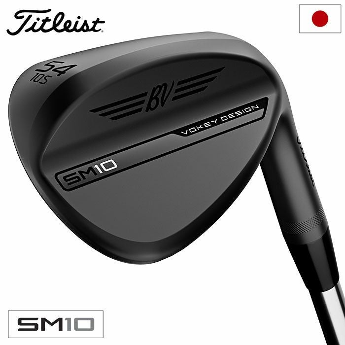 タイトリスト VOKEY SM10 ウェッジ メンズ 右用 ジェットブラック