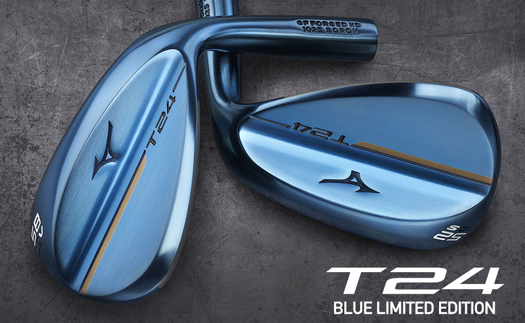 ミズノ T24 WEDGE BLUE LIMITED EDITION ウェッジ 52度 58度 2本組