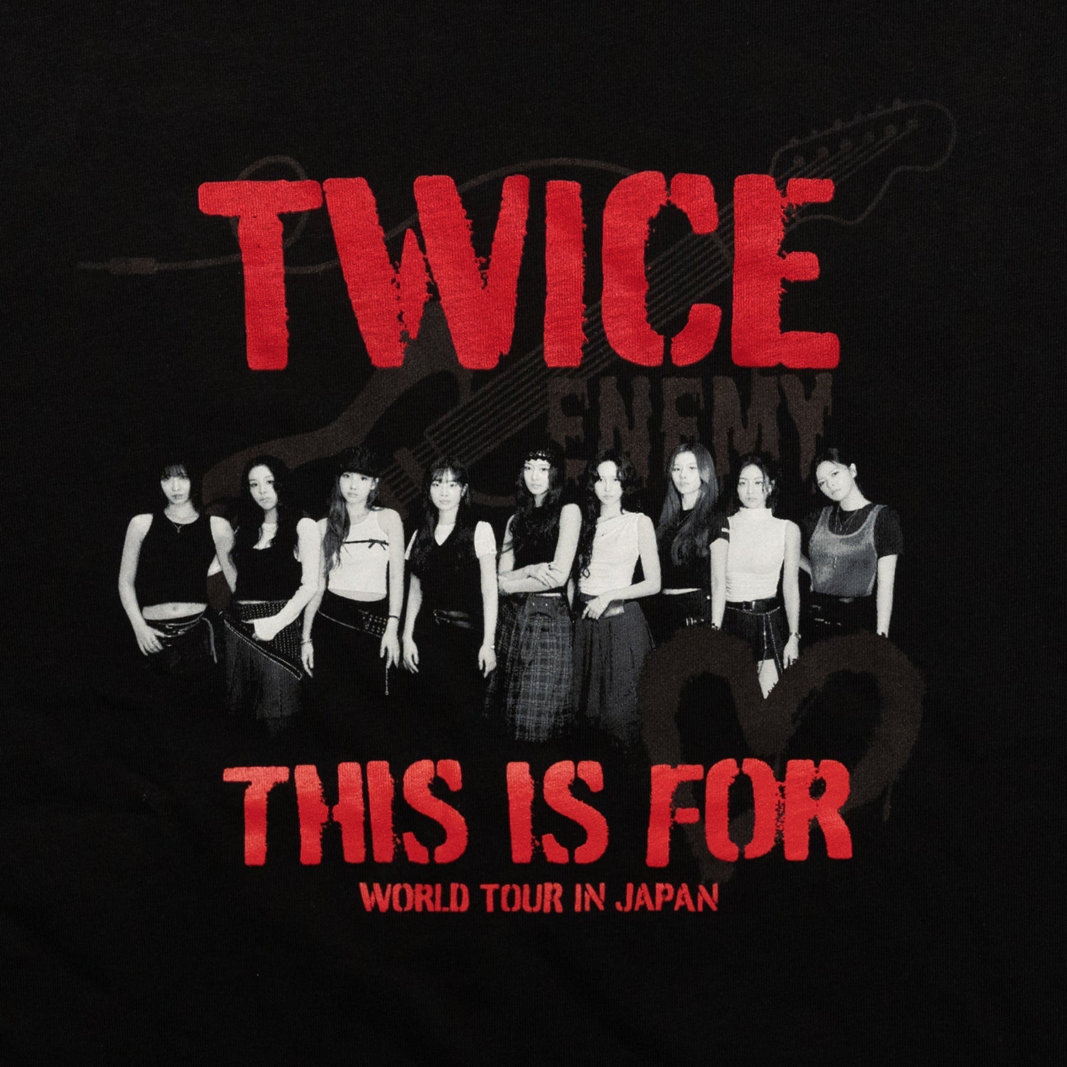 PHOTO T-SHIRT【L】/ TWICE『ENEMY』 – JYP JAPAN ONLINE STORE