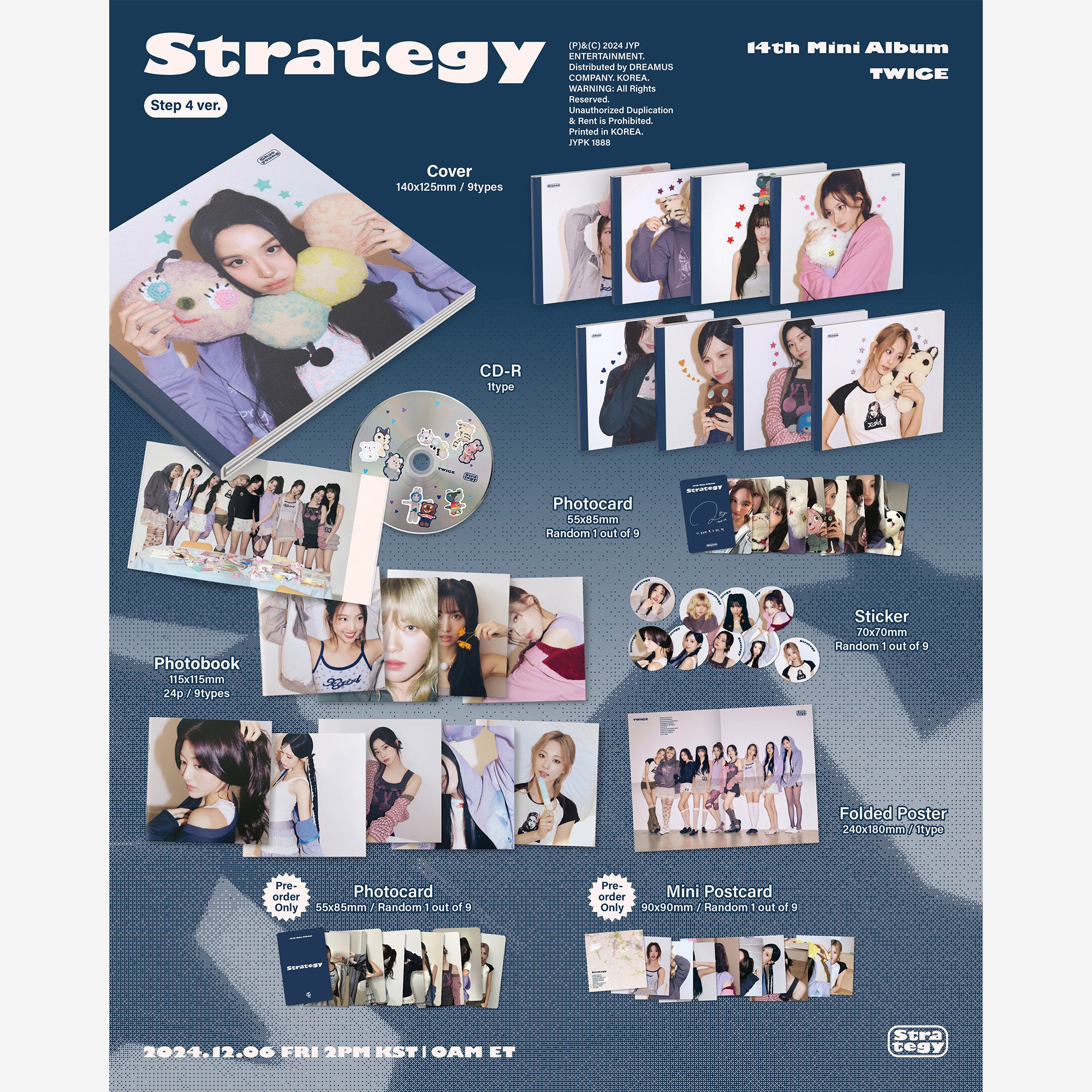 TWICE 14TH MINI ALBUM『STRATEGY』（Digipack ver.）【輸入盤】 9