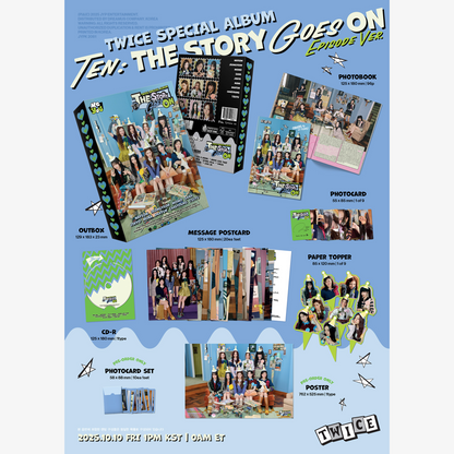 TWICE SPECIAL ALBUM『TEN: The Story Goes On』EPISODE ver. – JYP