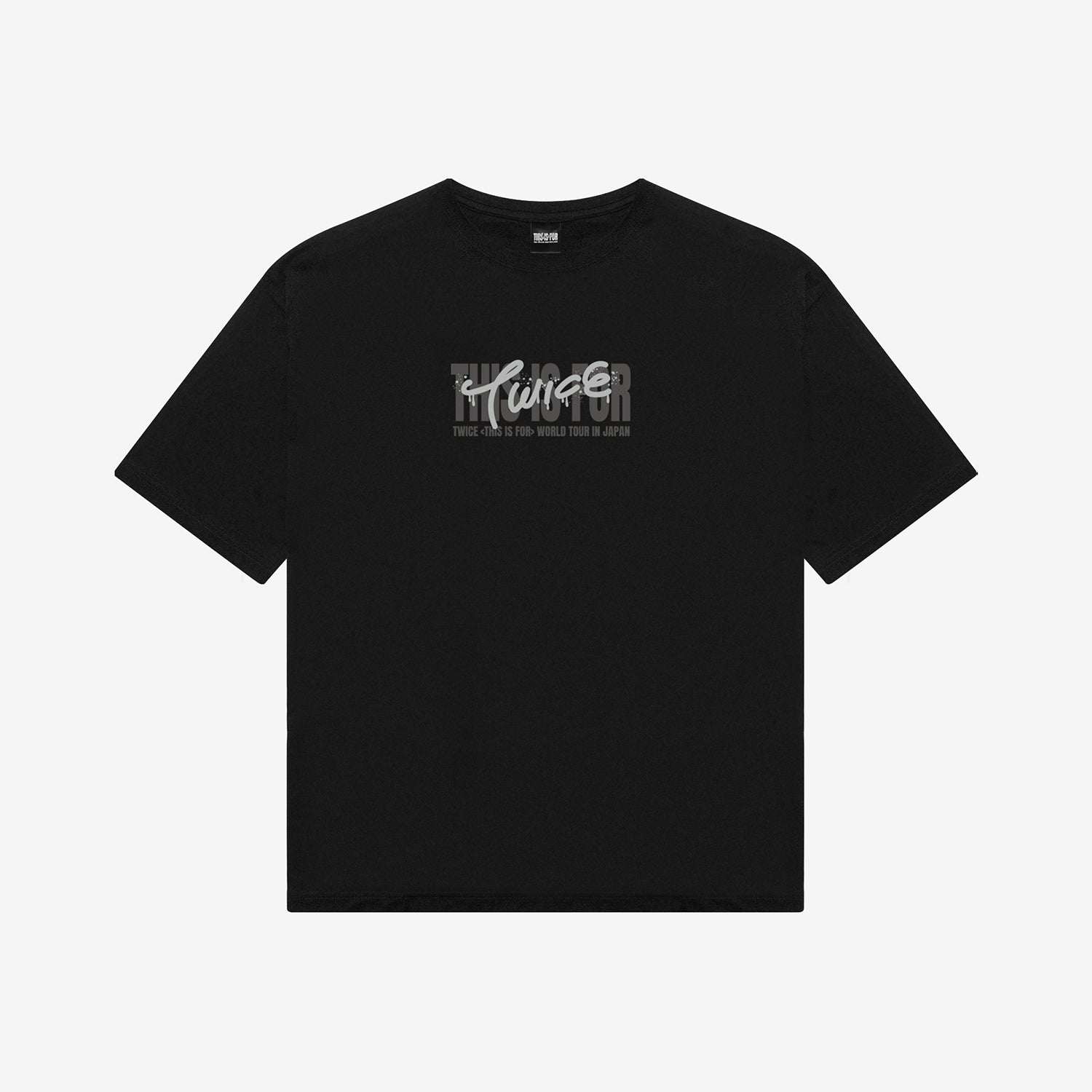 T-SHIRT〈BLACK〉【M】/ DAHYUN / TWICE『THIS IS FOR』 – JYP JAPAN