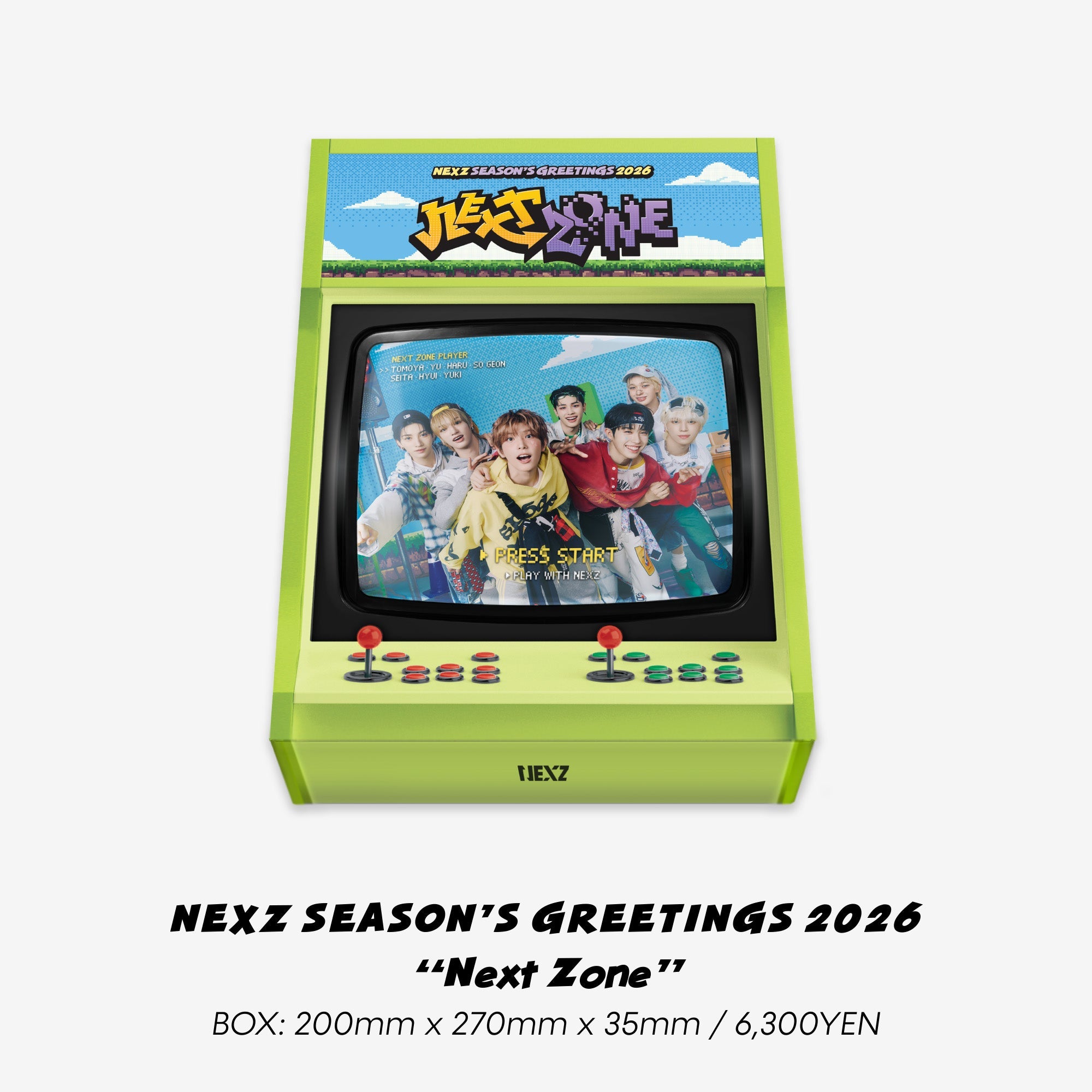 NEXZ SEASON'S GREETINGS 2026 “Next Zone”【FC版】 – JYP JAPAN